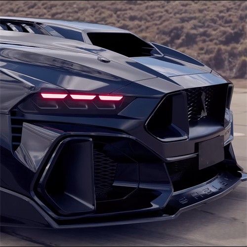 Ravoony Plus Gloss Volcano Grey Car Vinyl Wrap Mustang Vinyl Wrap