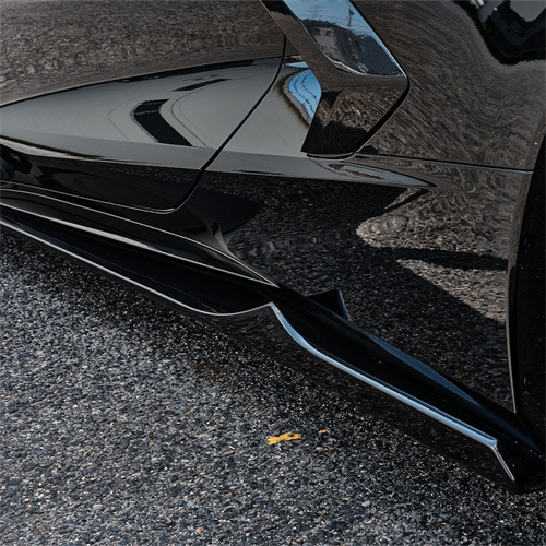 Ravoony Plus PET Glossy Crystal Black Car Vinyl Wrap Camaro Wrap