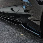 Ravoony Plus Glossy Crystal Black Car Vinyl Wrap Camaro Wrap