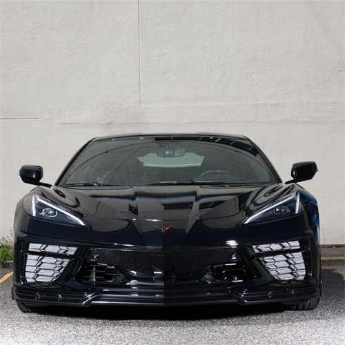 Ravoony Plus PET Glossy Crystal Black Car Vinyl Wrap Camaro Wrap