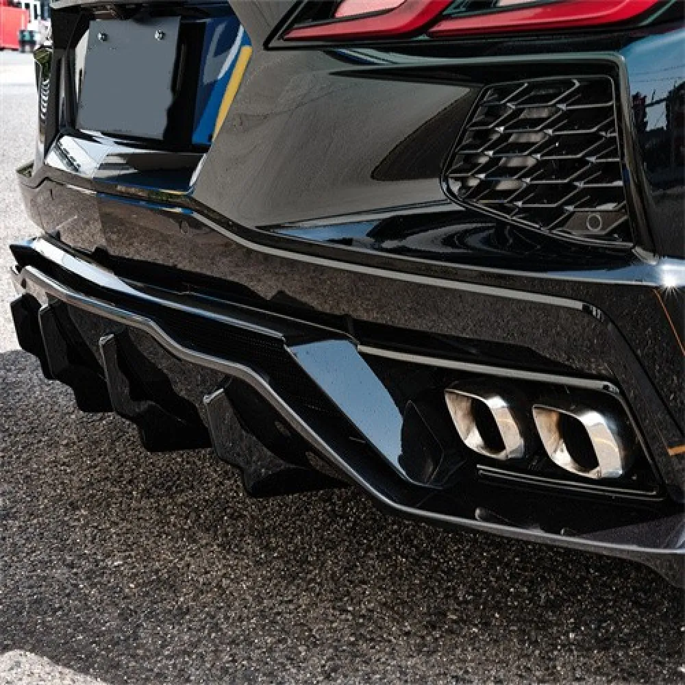 Ravoony Plus Glossy Crystal Black Car Vinyl Wrap Camaro Wrap