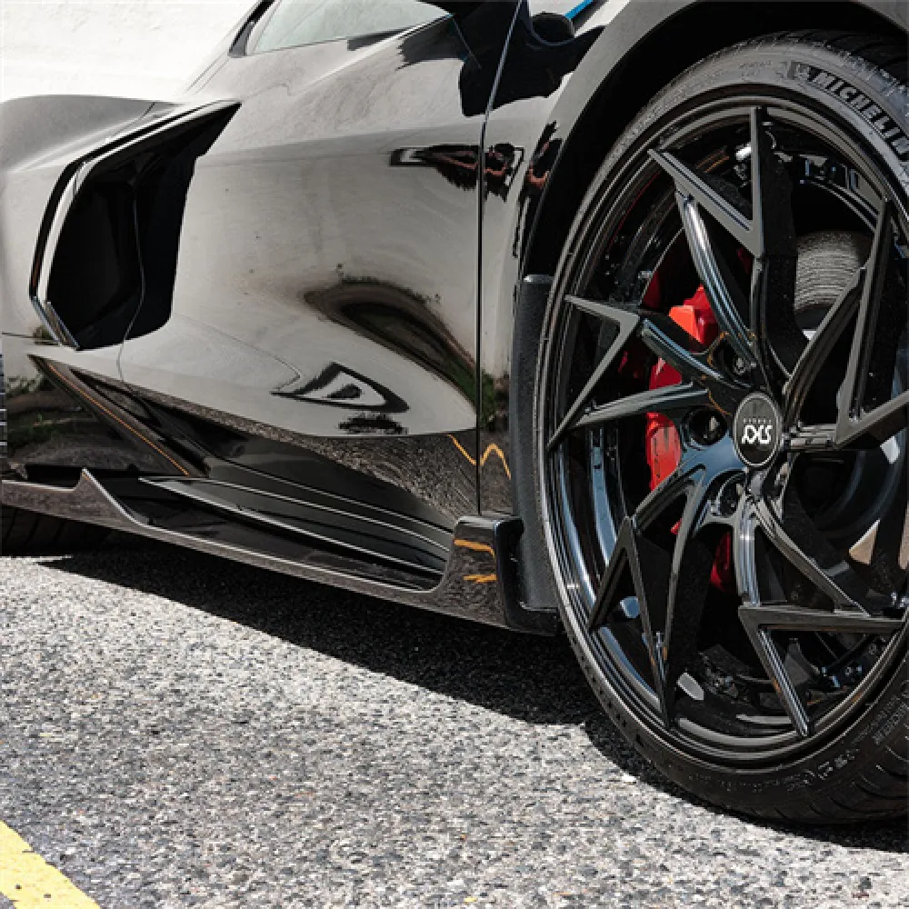 Ravoony Plus Glossy Crystal Black Car Vinyl Wrap Camaro Wrap