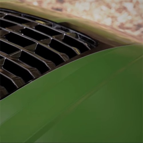 Ravoony Plus Porsche Gloss Olive Green Vinyl Car Wrap Mustang Vinyl Wrap