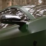 Ravoony Plus Porsche Gloss Olive Green Vinyl Car Wrap Mustang Vinyl Wrap