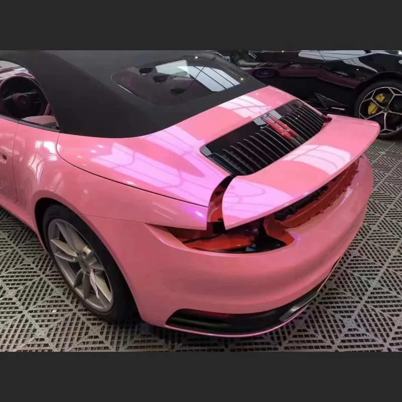 Ravoony Plus Twin Candy Purple Pink Color Fliper Car Wrap