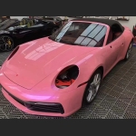Ravoony Plus Twin Candy Purple Pink Color Fliper Car Wrap