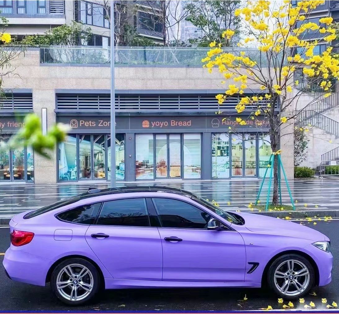 Ravoony Plus Matte Lavender Car Wrap
