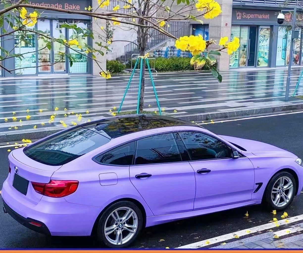 Best Ravoony Ultimate Flat Lavender Purple Car Wrap - ravoony.com