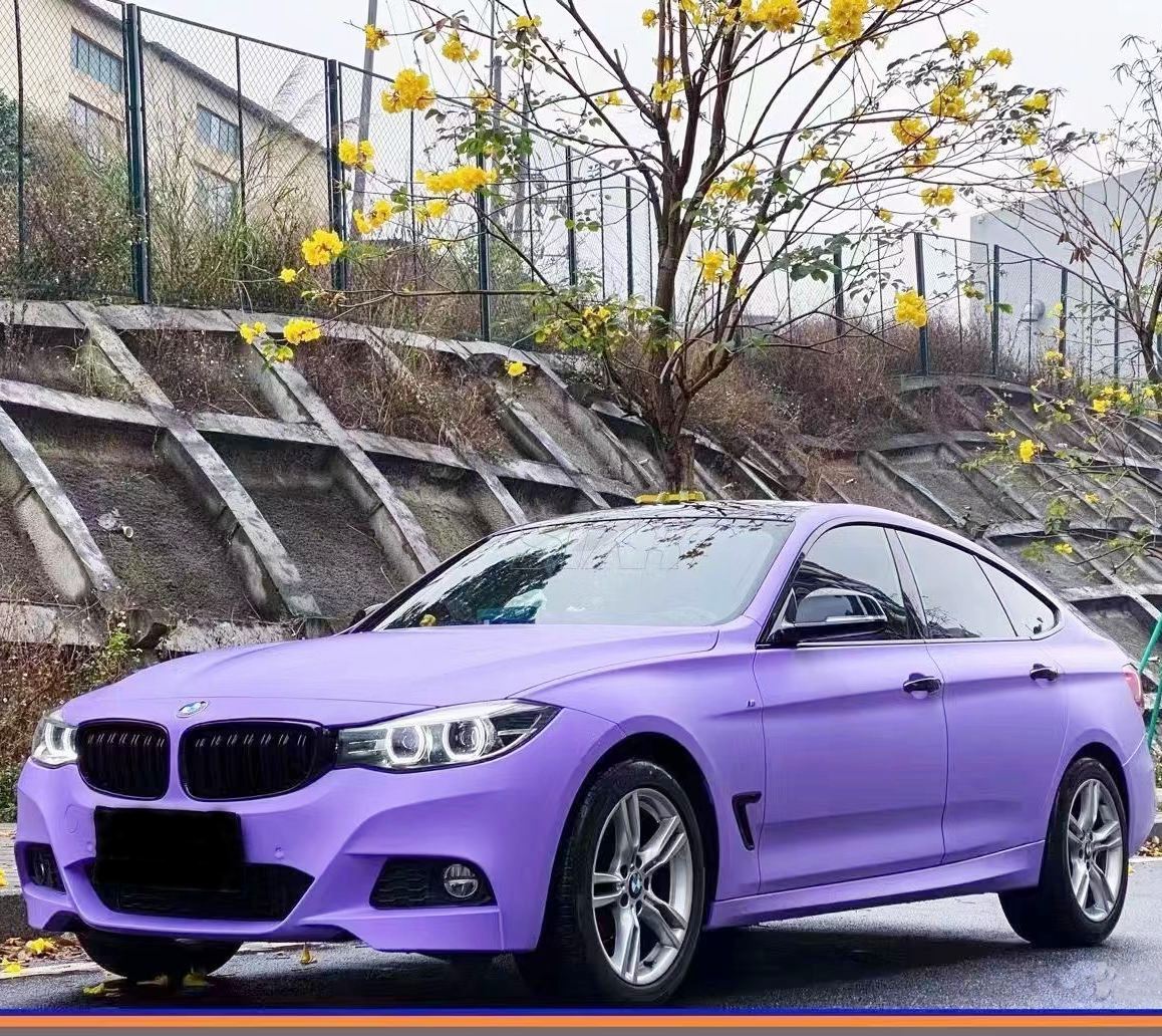 Ravoony Plus Matte Lavender Car Wrap