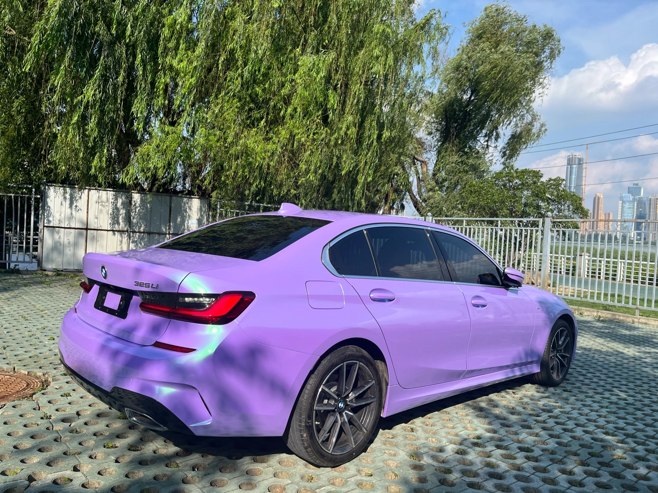 Twin Candy Purple Green Car Wrap,Best Ravoony Twin Candy Purple Green ...