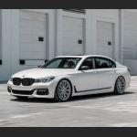 Ravoony Plus Gloss Crystal White Car Vinyl Wrap BMW 7 SERIES Wrap