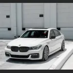 Ravoony Plus Gloss Crystal White Car Vinyl Wrap BMW 7 SERIES Wrap