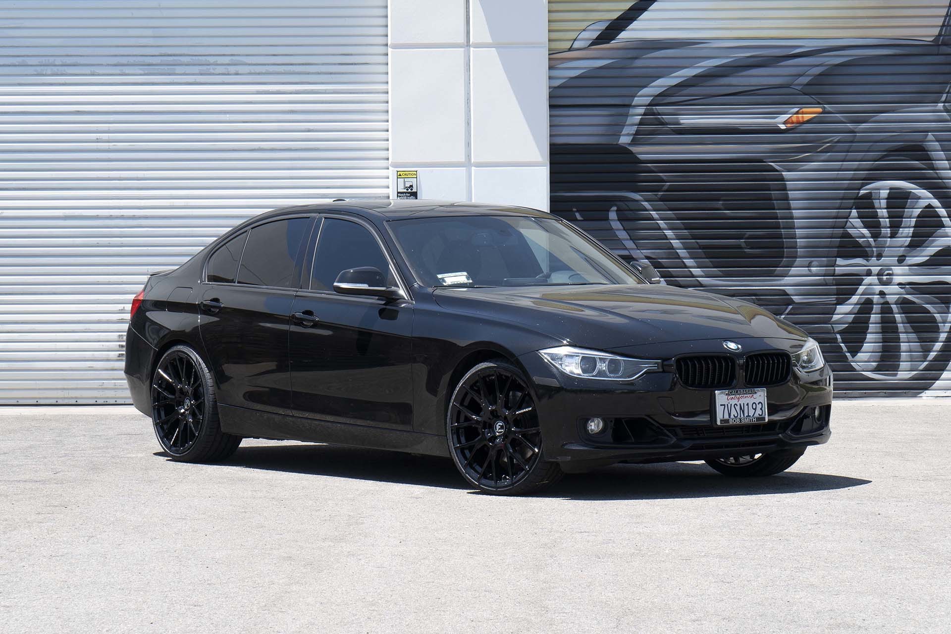 Ravoony Plus Gloss Metallic Black Car Vinyl Wrap BMW 3 SERIES G2x Wrap