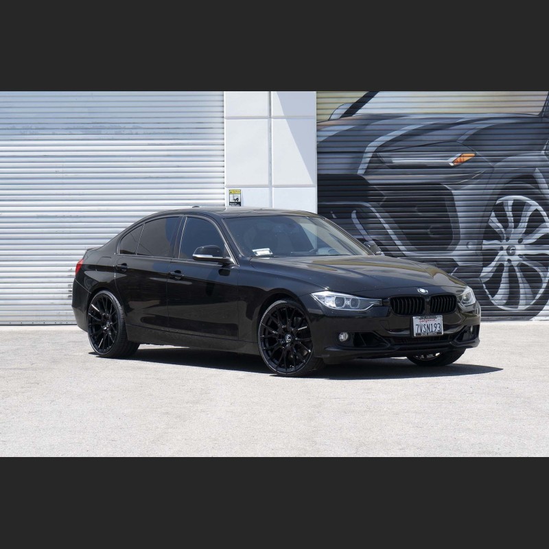 Ravoony Plus Gloss Metallic Black Car Vinyl Wrap BMW 3 SERIES G2x Wrap