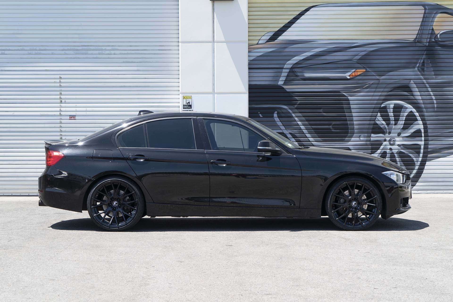 Ravoony Plus Gloss Metallic Black Car Vinyl Wrap BMW 3 SERIES G2x Wrap