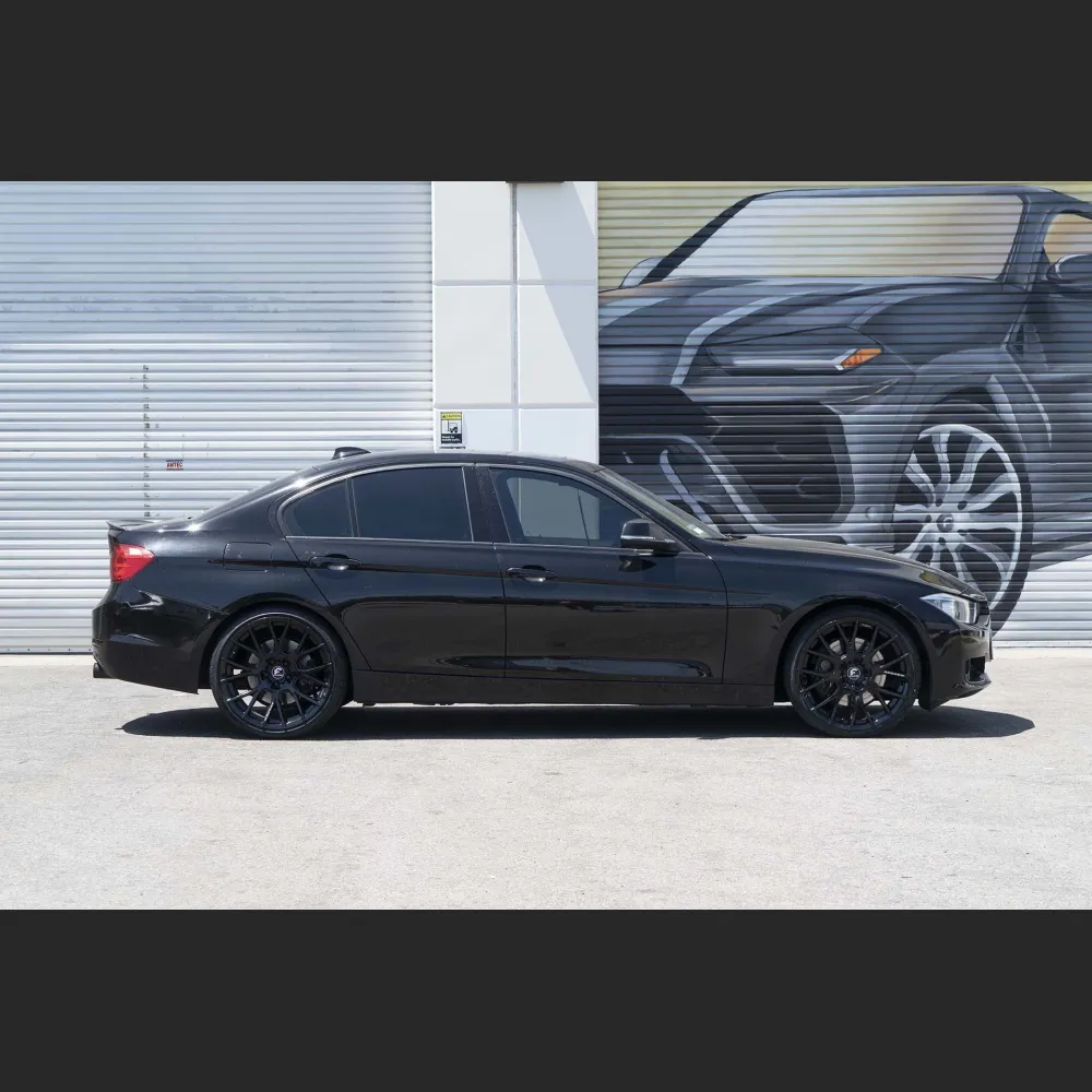 Ravoony Plus Gloss Metallic Black Car Vinyl Wrap BMW 3 SERIES G2x Wrap