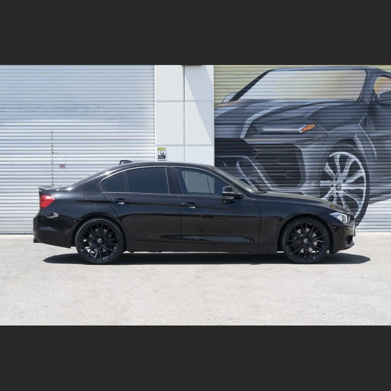 Ravoony Plus Gloss Metallic Black Car Vinyl Wrap BMW 3 SERIES G2x Wrap