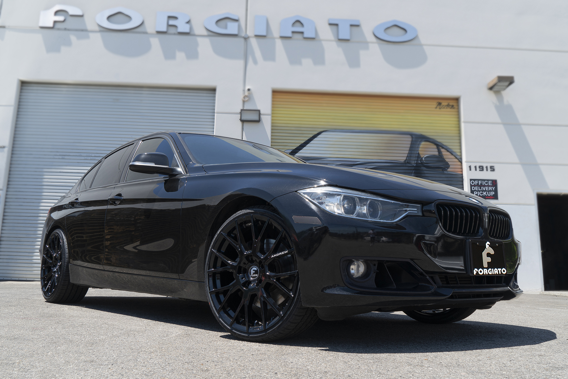 Ravoony Plus Gloss Metallic Black Car Vinyl Wrap BMW 3 SERIES G2x Wrap