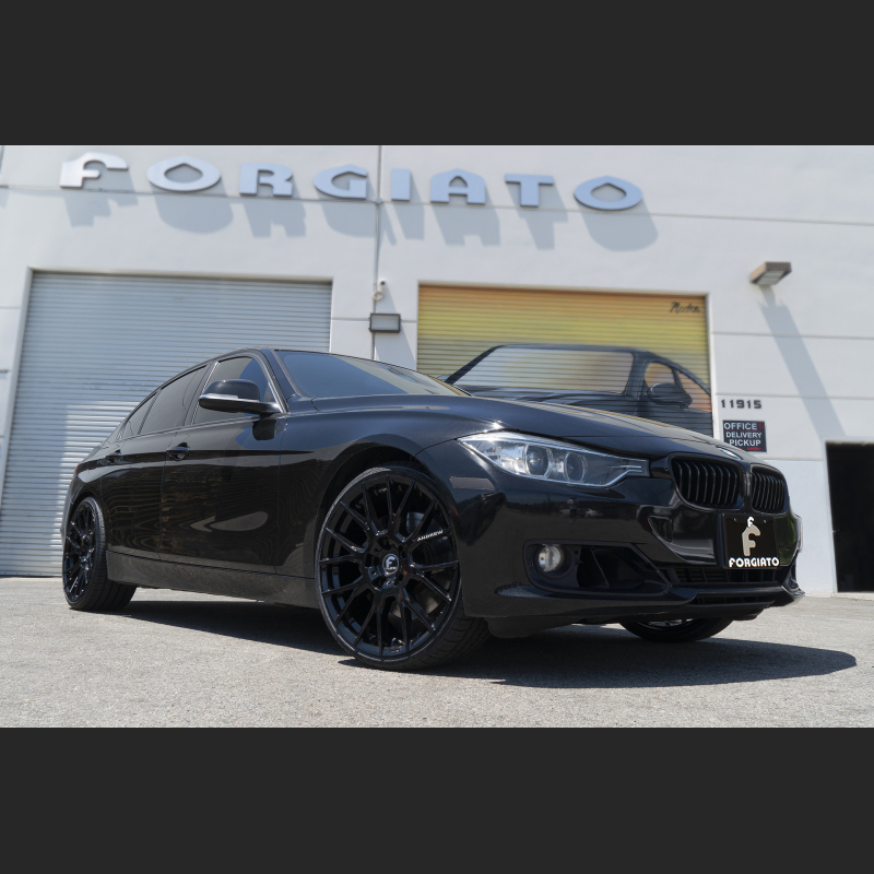 Ravoony Plus Gloss Metallic Black Car Vinyl Wrap BMW 3 SERIES G2x Wrap