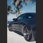 Ravoony Plus Matte Black Car Vinyl Wrap BMW F82 M4 Wrap
