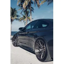 Matte Black Car Vinyl Wrap BMW F82 M4 Wrap
