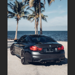 Ravoony Plus Matte Black Car Vinyl Wrap BMW F82 M4 Wrap