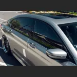 Ravoony Plus Matte Metallic Silver Glitter Car Wrap BMW G11 Wrap