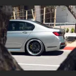 Ravoony Plus Matte Metallic Silver Glitter Car Wrap BMW G11 Wrap