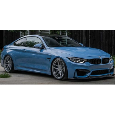 Ravoony Plus Gloss China Blue Car Vinyl Wrap BMW M4 Wrap 02