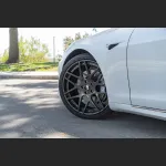  Ravoony Plus Gloss Crystal White Car Vinyl Wrap Tesla Model S Wrap