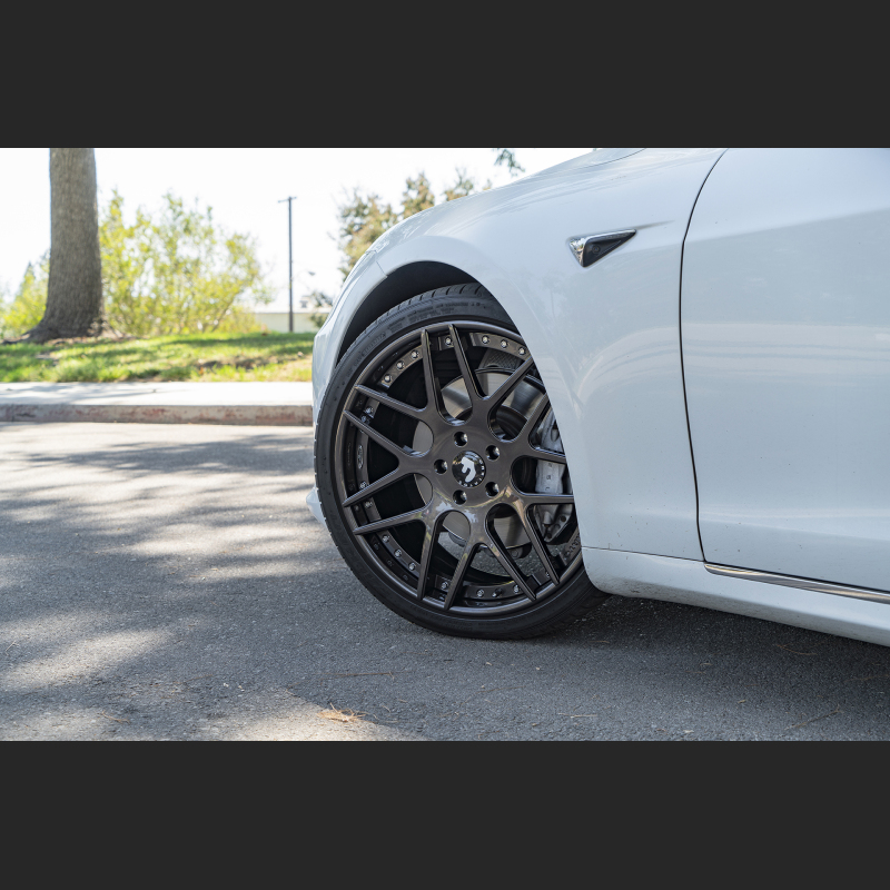 Ravoony Plus Gloss Crystal White Car Vinyl Wrap Tesla Model S Wrap