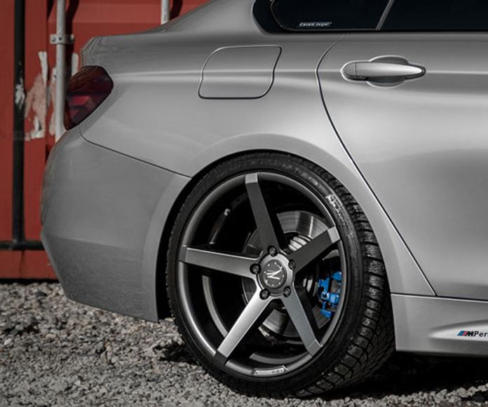 Ravoony Plus Matte AMG Grey Car Vinyl Wrap BMW 4 Series Wrap