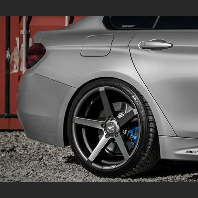 Ravoony Plus Matte AMG Grey Car Vinyl Wrap BMW 4 Series Wrap