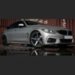 Ravoony Plus Matte AMG Grey Car Vinyl Wrap BMW 4 Series Wrap