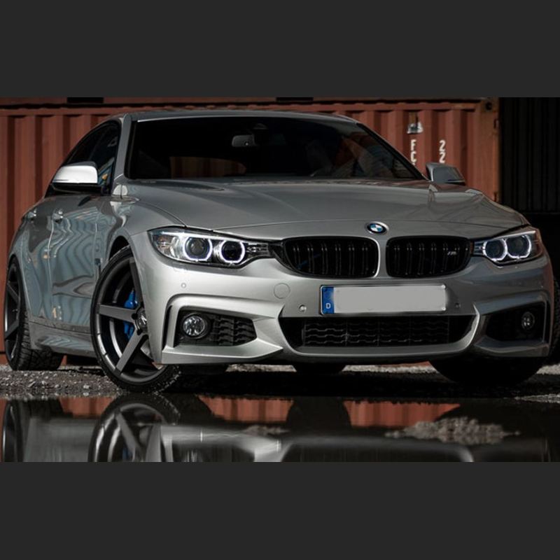 Ravoony Plus Matte AMG Grey Car Vinyl Wrap BMW 4 Series Wrap