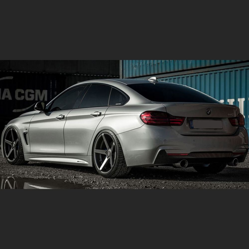 Ravoony Plus Matte AMG Grey Car Vinyl Wrap BMW 4 Series Wrap