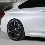 Ravoony Plus Satin White Car Wrap BMW M4 Wrap