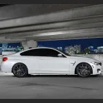Ravoony Plus Satin White Car Wrap BMW M4 Wrap