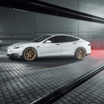  Ravoony Plus Bentley Gloss Ghost White Vinyl Car Wrap Tesla Model S Wrap