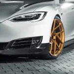  Ravoony Plus Bentley Gloss Ghost White Vinyl Car Wrap Tesla Model S Wrap