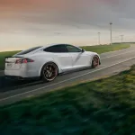  Ravoony Plus Bentley Gloss Ghost White Vinyl Car Wrap Tesla Model S Wrap