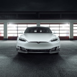  Ravoony Plus Bentley Gloss Ghost White Vinyl Car Wrap Tesla Model S Wrap