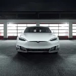  Ravoony Plus Bentley Gloss Ghost White Vinyl Car Wrap Tesla Model S Wrap