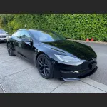  Ravoony Plus Glossy Metal Paint Black Car Wrap Tesla Model S Wrap