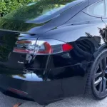  Ravoony Plus Glossy Metal Paint Black Car Wrap Tesla Model S Wrap