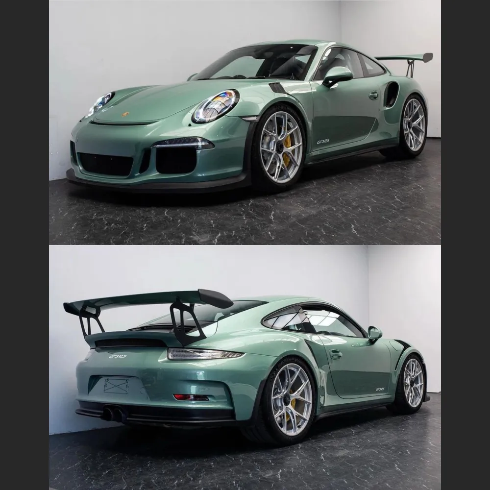 Ravoony Plus Ferrari Gloss Verde Francesca Green Vinyl Car Wrap