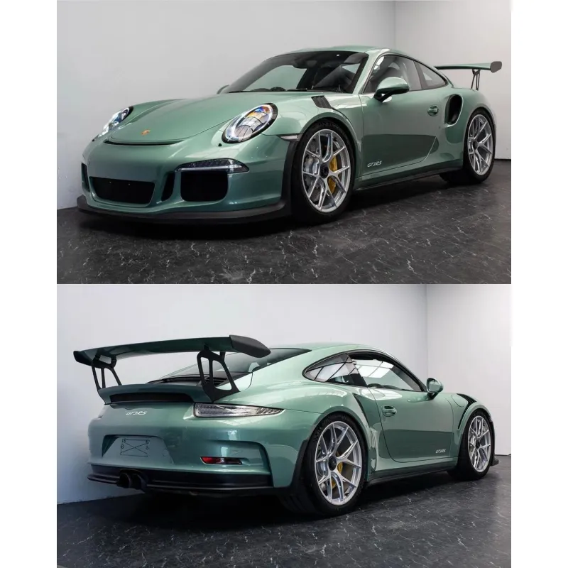 Ferrari Gloss Verde Francesca Green Vinyl Car Wrap