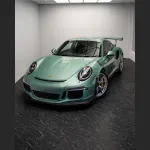 Ravoony Plus Ferrari Gloss Verde Francesca Green Vinyl Car Wrap
