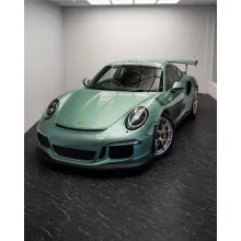 Ferrari Gloss Verde Francesca Green Vinyl Car Wrap