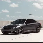 Ravoony Plus Gloss Gunmetal Grey Vinyl Wrap BMW 4 Series Wrap